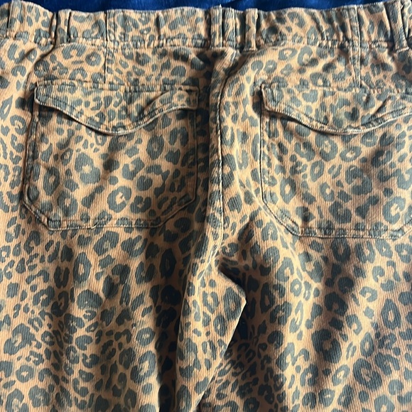 Sanctuary X Anthropologie Leopard Print Jogger Pants Medium NWT Zip Ankle Zip Up - Picture 3 of 3